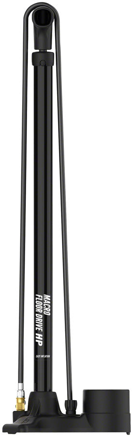 Lezyne Macro Floor Drive ABS Floor Pump - ABS Chuck 220psi Flat Black
