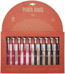 Planet Bike Pencil Gauge: Schrader Head Card of 10 units