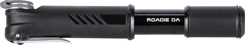 Topeak Mini Roadie DA Hand Pump PV 120psi 7.2` Aluminum Black