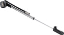 Topeak Pocket Shock DXG XL Shock Pump Analog SV 360psi 12` Aluminum Silver