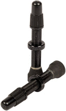 Stans Alloy Valve Stems - 35mm Pair Black