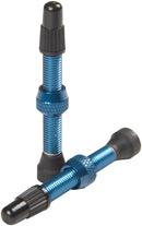 Stans Alloy Valve Stems - 44mm Pair Blue