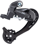 microSHIFT M26C Rear Derailleur - 7/8 Speed Long Cage 13-34t Freewheel BLK