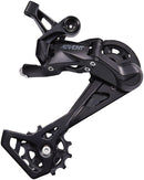 microSHIFT ADVENT Rear Derailleur - 9 Speed Long Cage Black