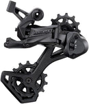 microSHIFT ADVENT X Rear Derailleur - 10-Speed Medium Cage Black With Clutch