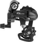 microSHIFT R9 Rear Derailleur - 9-Speed Short Cage Shimano Road Compatible BLK