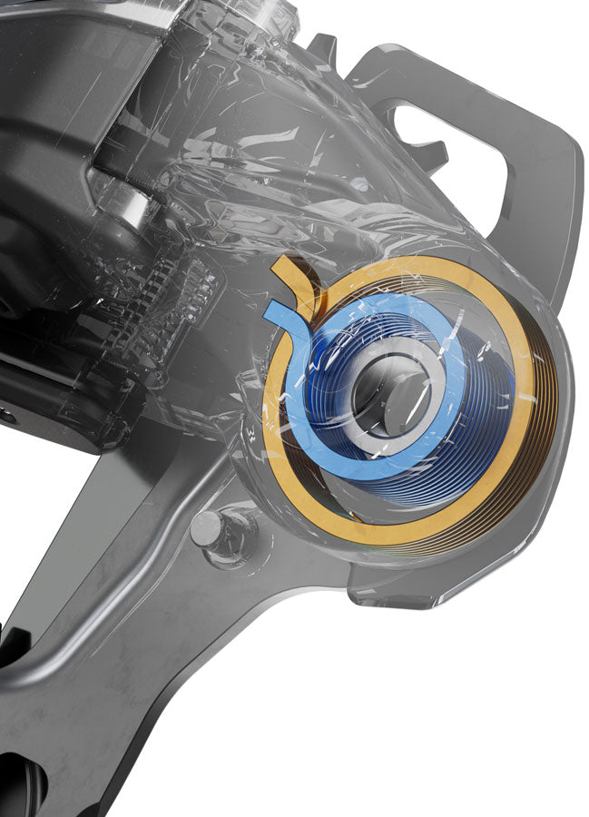 Shimano XTR RD-M9250-SGS-A Di2 Wireless Rear Derailleur - 12-Speed, Long Cage, Shadow ES, Black/Gray