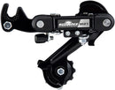 SunRace M2T Rear Derailleur - 6/7-Speed Long Cage Dropout Claw Hanger Black