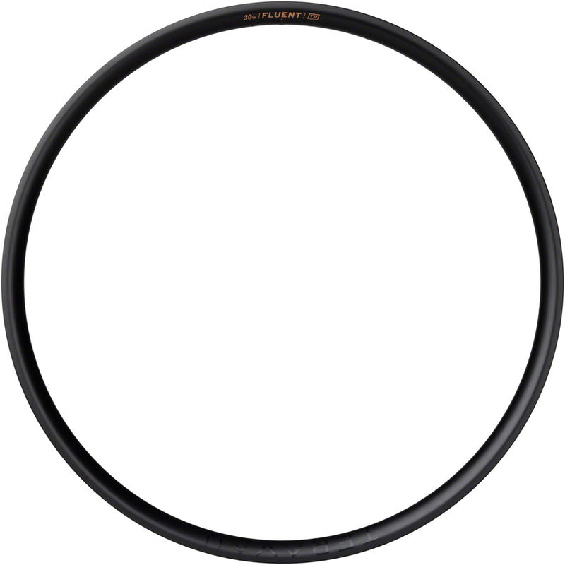 Teravail Fluent Mountain Rim - Rear 29" Disc Brake Matte Carbon 32H