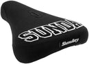 Sunday Blockhead BMX Seat - Pivotal Black/White Fat