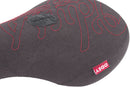 Odyssey Big Stitch BMX Seat - Pivotal Black/Red Fat