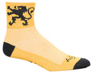 SockGuy Classic Lion of Flanders Socks - 3" Yellow Large/X-Large