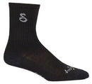 SockGuy Wool Tall Socks - 6" Black Large/X-Large