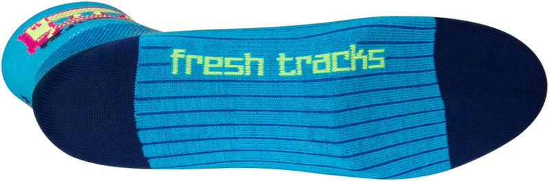 SockGuy Classic Mixtape Socks - 3" Blue/Pink Small/Medium