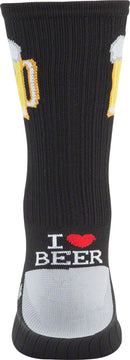 SockGuy SGX Tallboy Socks - 6" Black Large/X-Large