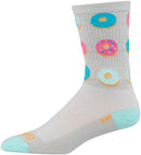 SockGuy Crew Glazed Socks - 5" Gray Small/Medium