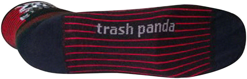 SockGuy Classic Busted Socks - 3" Black/Red Stripe Large/X-Large