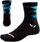 Swiftwick Vision Six Cubic Sock - 6" Black Small