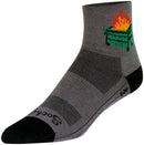 SockGuy 2020 Classic Socks - 3" Gray/Black Large/X-Large