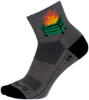 SockGuy 2020 Classic Socks - 3" Gray/Black Large/X-Large