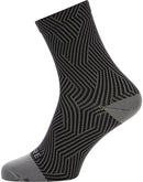 Gorewear C3 Mid Socks - 6.7" Graphite Gray/Black Mens 6-7.5