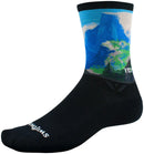 Swiftwick Vision Impression National Park Crew Socks - 6" Half Dome Small