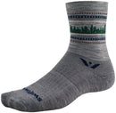 Swiftwick Vision Five Winter Collection Socks - 5" Winter Heather Forest XL