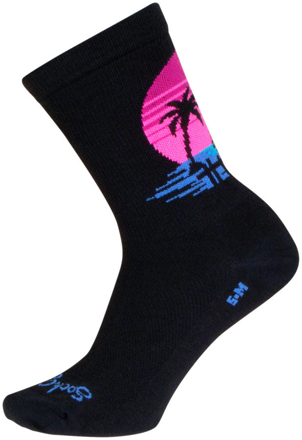 SockGuy Sunset Crew Sock - 6" Large/X-Large