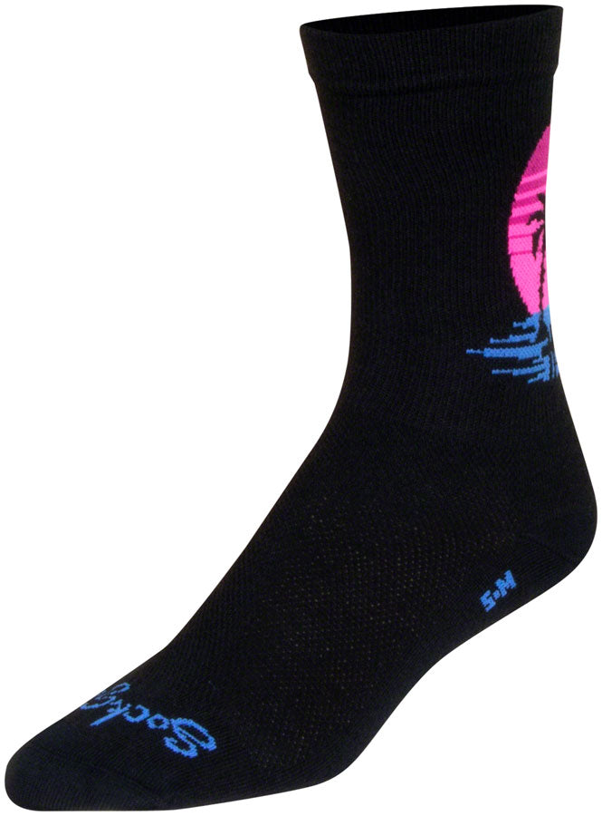 SockGuy Sunset Crew Sock - 6" Large/X-Large