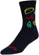 SockGuy Taco Life Crew Sock - 6" Small/Medium