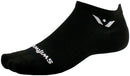 Swiftwick Aspire No Show Socks - Black Large