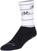 SockGuy Crew Cyclepath Socks - 6" Large/X-Large
