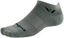 Swiftwick Aspire No Show Socks - Pewter Large