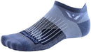 Swiftwick Aspire No Show Socks - Denim Navy Large