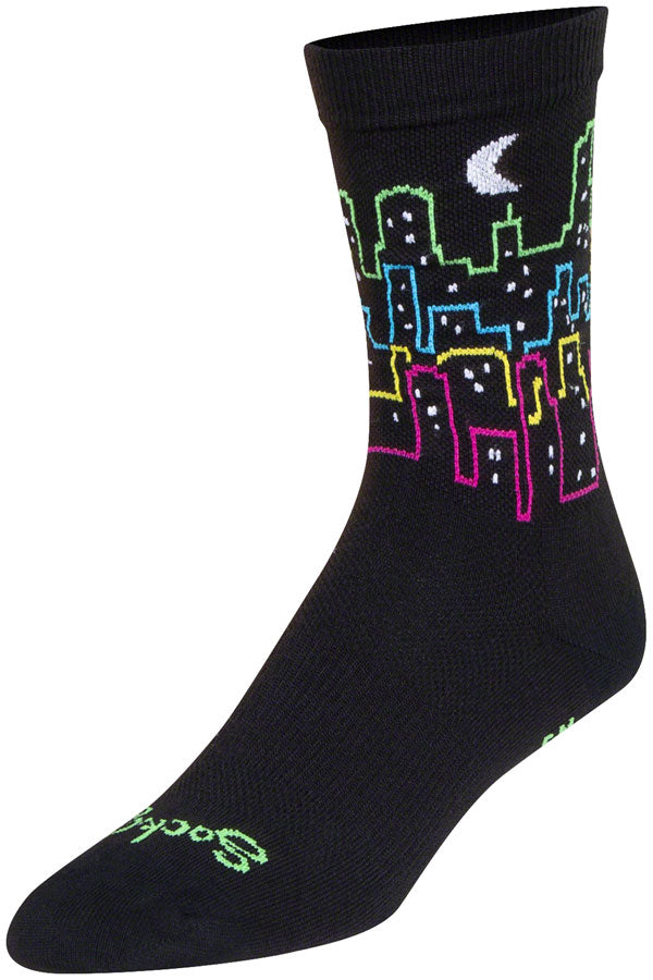 SockGuy Pawsitive Crew Socks - 6" Large/X-Large