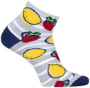 SockGuy Classic Low Lemonade Socks - 2" Women's Small/Medium