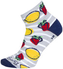 SockGuy Classic Low Lemonade Socks - 2" Women's Small/Medium