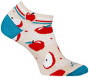 SockGuy Classic Low Orchard Socks - 1" Women's Small/Medium