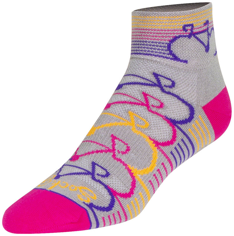 SockGuy Classic Low Streamline Socks - 2" Women's Small/Medium