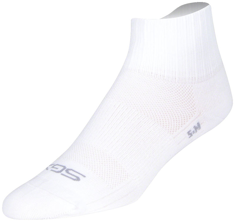 SockGuy SGX White Socks - 2.5" Large/X-Large