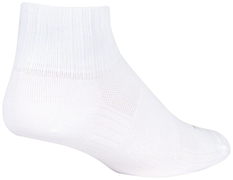 SockGuy SGX White Socks - 2.5" Small/Medium