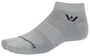 Swiftwick Aspire Ankle Socks - Circuit Pewter Large