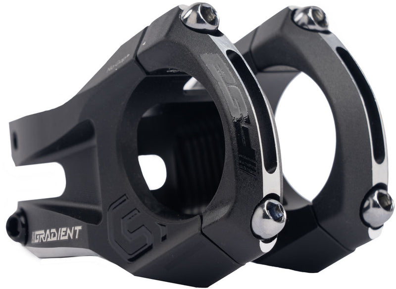 Full Speed Ahead Gradient Alloy Stem - 33mm 35mm Clamp +6 1 1/8" Black
