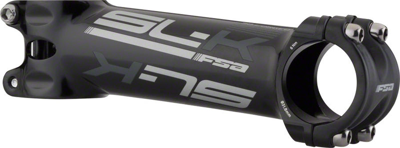 FSA (Full Speed Ahead) SL-K Stem - 120mm 31.8 Clamp +/-6 1 1/8" Alloy Black