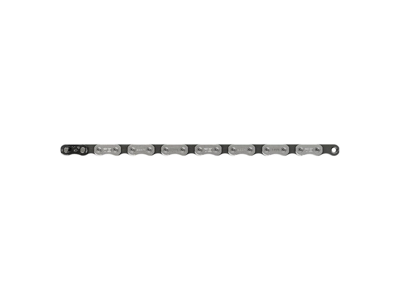 SRAM Eagle 70 T-Type Flattop Chain - 12-Speed 126 Links Solid Pin Includes PowerLock Connector Silver/BLK
