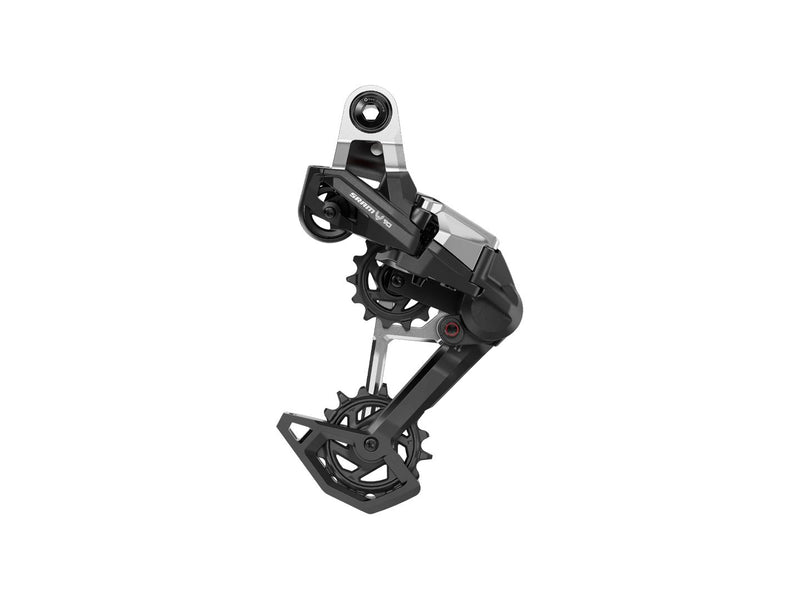 SRAM Eagle 90 T-Type Rear Derailleur - 12-Speed Long Cage 52t Max Full Mount Aluminum Cage BLK/Silver