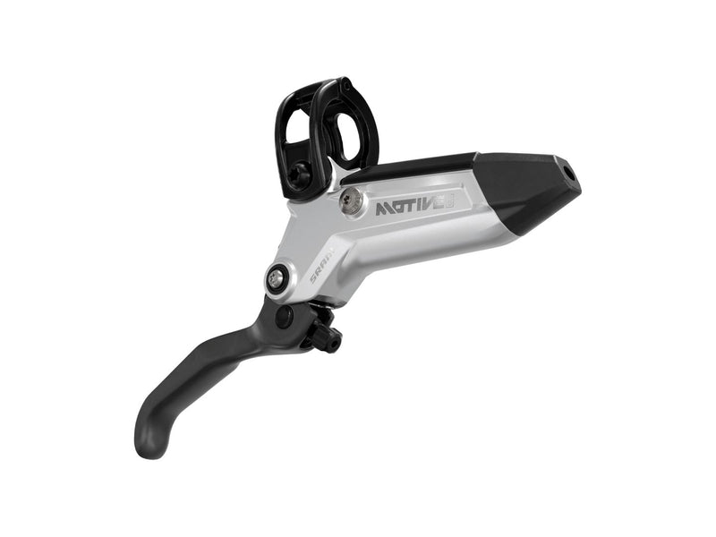 SRAM Motive Ultimate Disc Brake Lever - Rear Front 2000mm Hose Post Mount 4-Piston Alum Lever Body Carbon Blade Blk/Sil A1