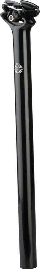 Velo Orange Grand Cru Seatpost: 0 Setback 27.2mm 400mm Black