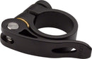 Zoom Alloy Seatpost Clamp - 28.6mm QR Black