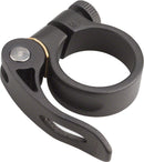 Zoom Alloy Seatpost Clamp - 31.8mm QR Black
